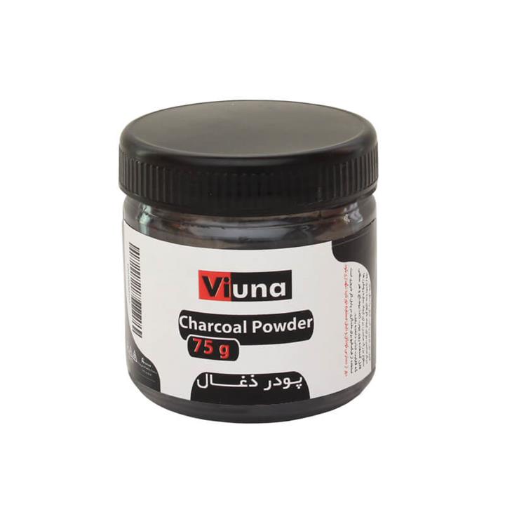 پودر زغال مشکی 75g ویونا کد107